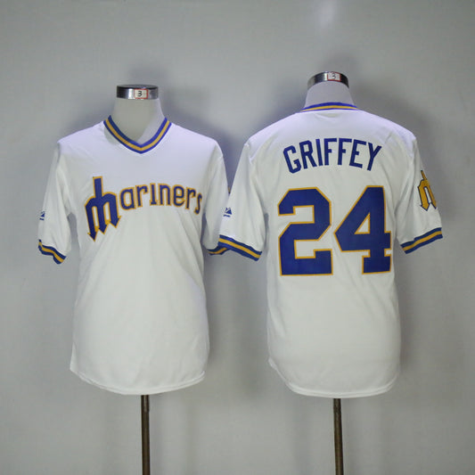 Seattle Mariners #24 Ken Griffey Jr Style 4