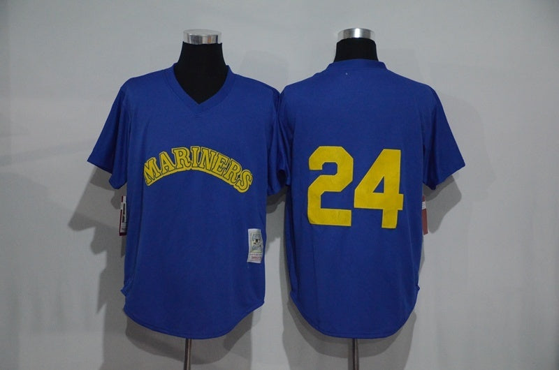 Seattle Mariners #24 Ken Griffey Style 5