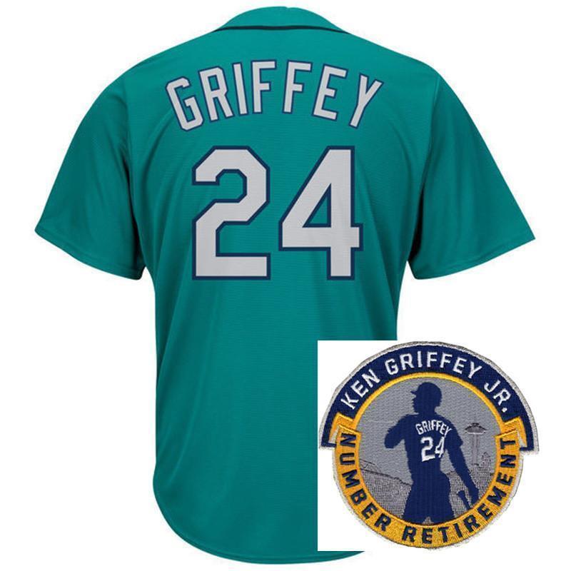Seattle Mariners #24 Ken Griffey Style 8