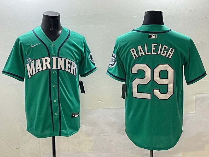 Seattle Mariners #29 Raleigh Mariners Adult