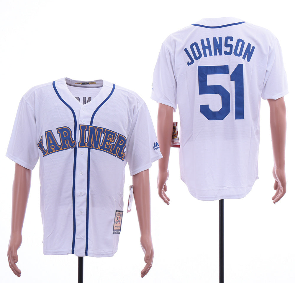 Seattle Mariners #51 Randy Johnson Retro Fan