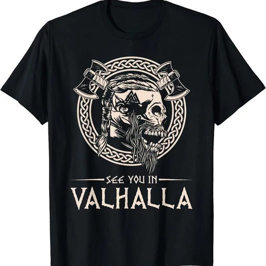 See You In Valhalla Viking T-Shirt Hoodie, Sweatshirt | InkThreadWorks.com