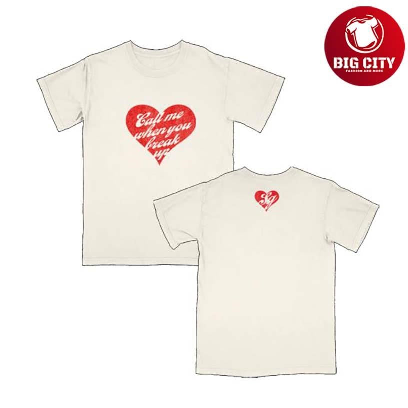 Selena Gomez Call Me When You Break Up Two Sided Shirt