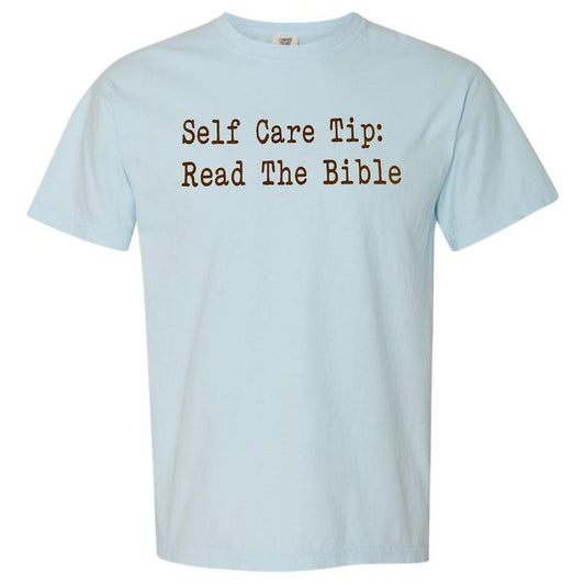 Self Care Tip Comfort Colors T-Shirt Hoodie, Sweatshirt | InkThreadWorks.com