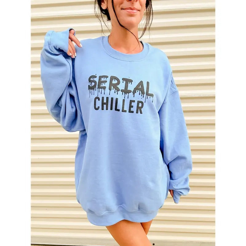 Serial Chiller Graphic Pullover