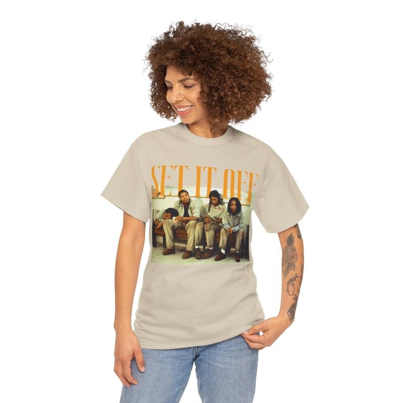 Set It Off Unisex T-Shirt, Movie Shirt Gift For Fan Fabric
