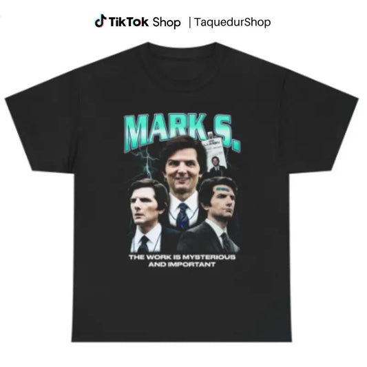 Severance Mark S. T-Shirt, Severance Graphic Tee, Vintage Style Unisex Cotton Graphic Tee, Gift for TV Lovers, Lumon, Macrodata Refinement