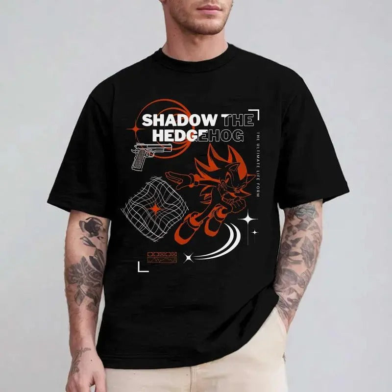 Sh4d0w The Hedgehog 3 Red Movie Sweatshirt Hoodie Shirt