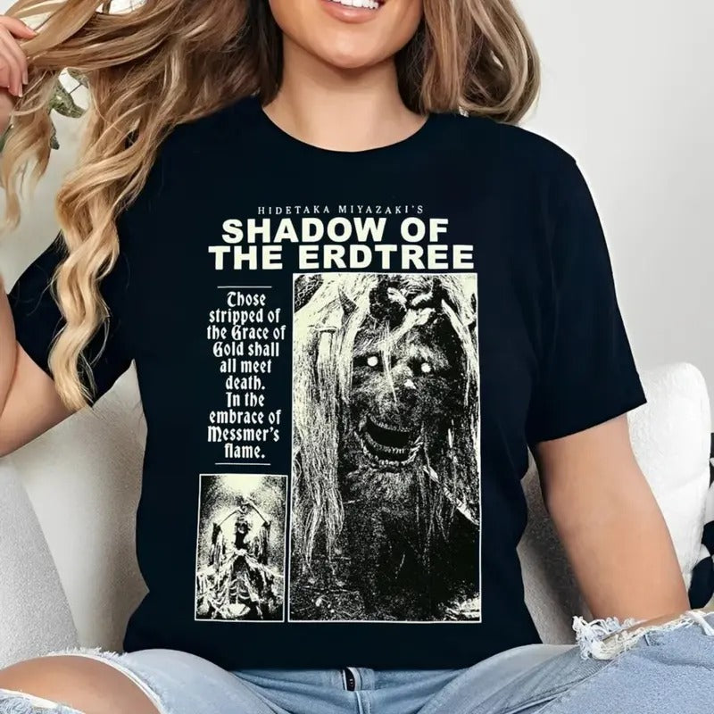 Shadow Of The Erdtree Lion Dancer T Shirt, Elden Ring T-Shirt, Shadow Of The Erdtree Shirt, Unisex Short Sleeve Tee...