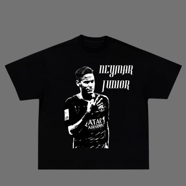 Shadow Series Neymar Junior T-Shirt, Neymar Vintage Tee, Unisex Soccer Shirt, Graphic Tees, Menswear Womenswear Streetwear