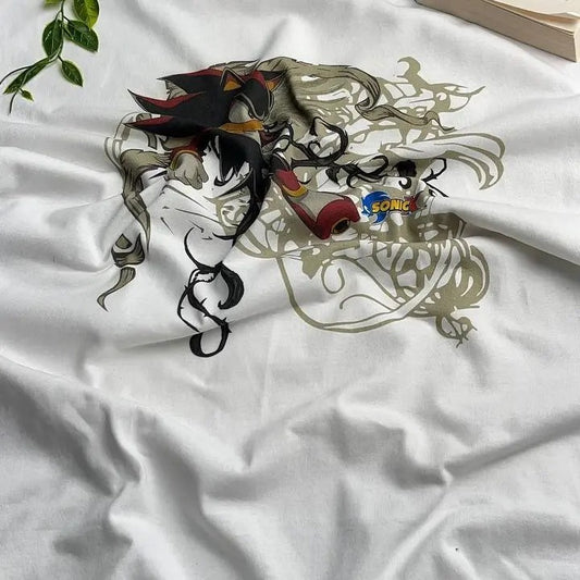 Shadow Shirt, Cartoon Movie Shirt, 2000s Video Games Shirt, Hedgehod Shadow Shirt, Son!c Merch Shirt