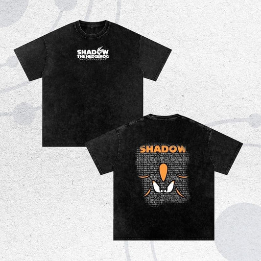 Shadow the Hedgehog Anime T-Shirt - Oversize Tee, The Hedgehog, Shadow the Hedgehog, Perfect Gift for Himstyle{n002}21