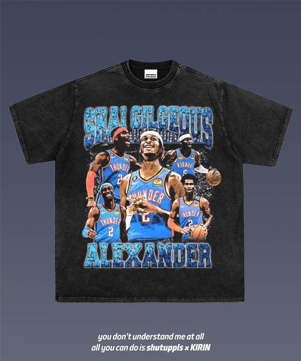 Shai Gilgeous-Alexander 1.8 TEE | VINTAGE TEE GRAPHIC T-SHIRT SWEATSHIRT HOODIE | SPORT TEE -  GIFT FOR FAN