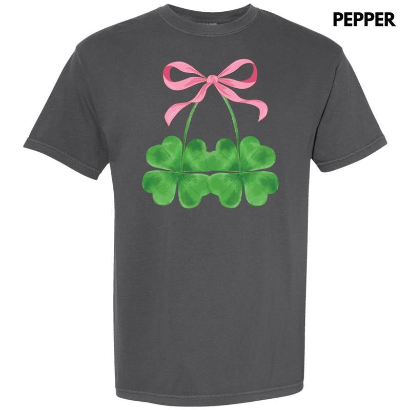 Shamrock Cherries Comfort Colors T-Shirt 'NLB' Hoodie, Sweatshirt | InkThreadWorks.com