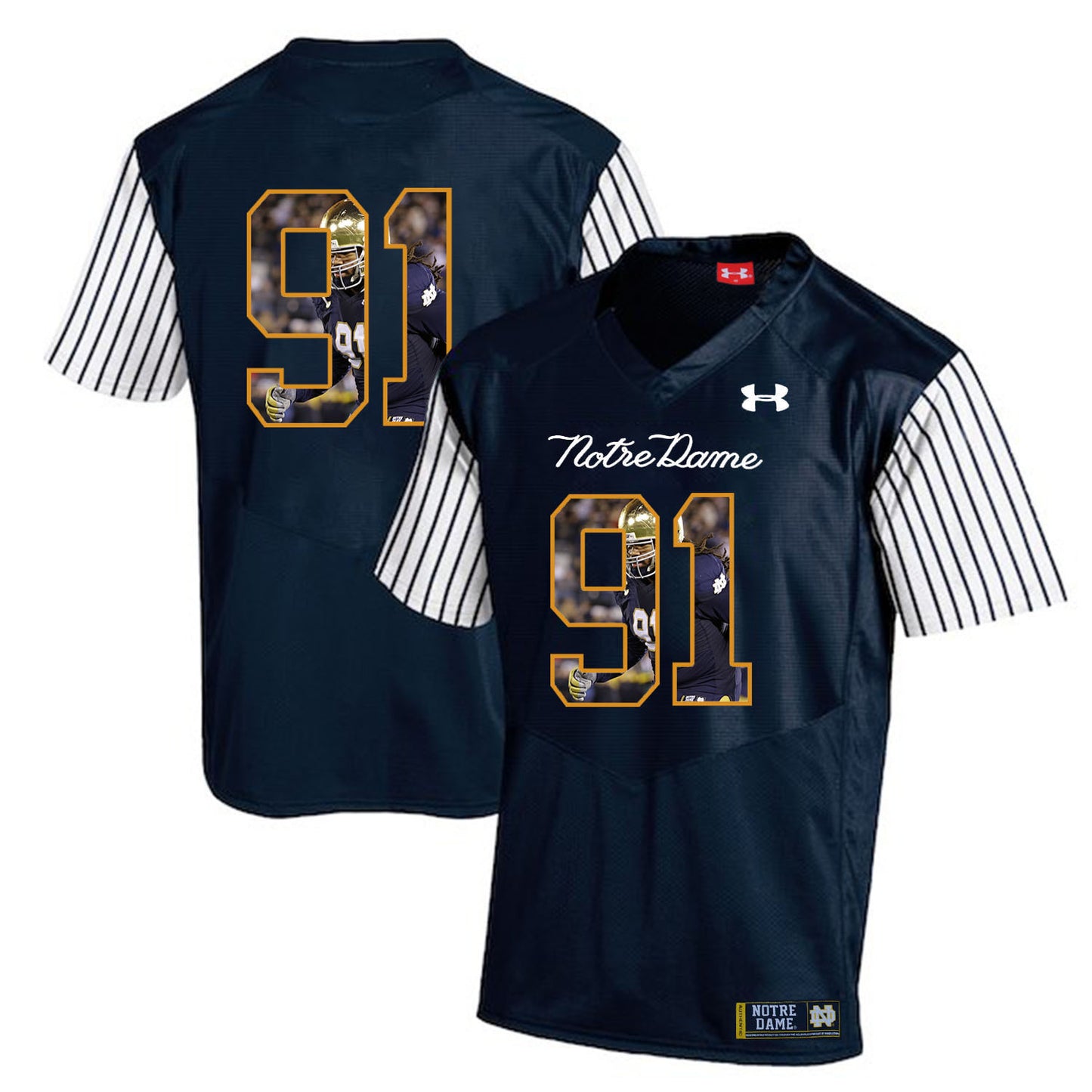 Sheldon Day 91 Striped Blue