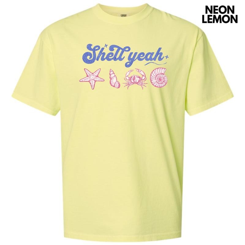 Shell Yeah Comfort Colors T-Shirt 'NLB' Hoodie, Sweatshirt | InkThreadWorks.com