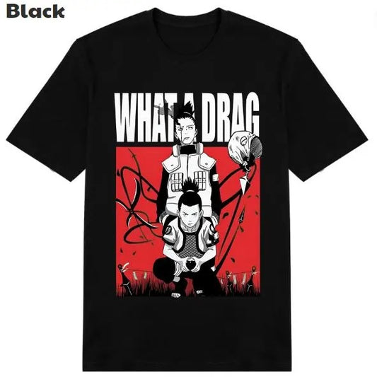 Shikamaru 'Drag' Vintage Tee For Unisex, Shikamaru Shirt, Shikamaru Merch, Naruto Shirt, Naruto Merch, Gift For Men , Gift For Women , Anime T-Shirt Menswear Top Underwear Tshirt Streetwear Sweatshirt, Hoodie, Comfort Colors