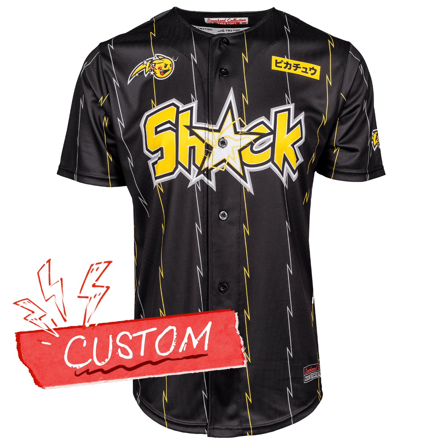 Shock PokéLeague Lifestyle Baseball Jersey *CUSTOM*