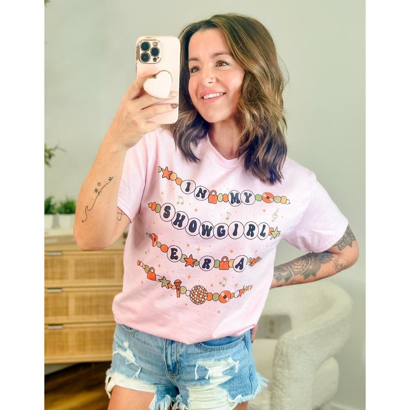 Showgirl Era Graphic Top