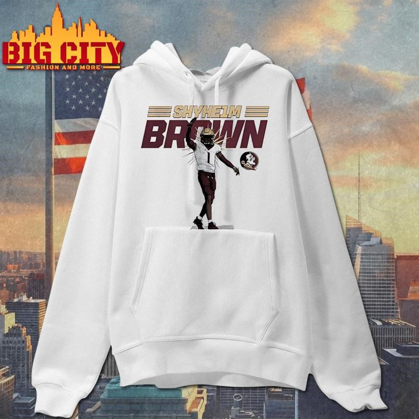 Shyheim Brown FSU Football NCAA Caricature Shirt