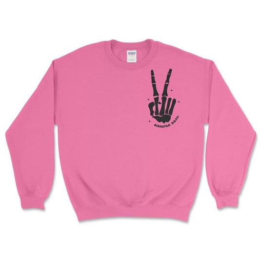 Siempre Real Abrigo para el frio Fabric Menswear Hoodie T-Shirts, Sweatshirt | InkThreadWorks.com