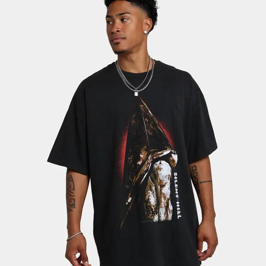 Silent Hill The Halo Of The Sun Vintage T-Shirt Trending Movie Shirt Menswear Womenswear Streetwear Movie Fans Graphic Casual Clothing Crewneck Cotton