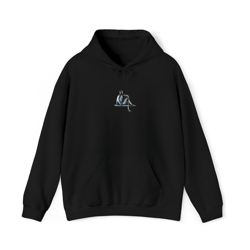 Silver Surf Hoodie no back T-Shirts, Sweatshirt | InkThreadWorks.com