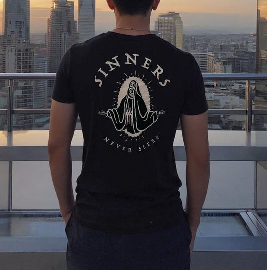 Sinners T-shirt, Sinnerss Neverr Sleep Shirt, Funny Shirt For Him For Her,  Streetwear Trend Shirt Hoodie, Sweatshirt