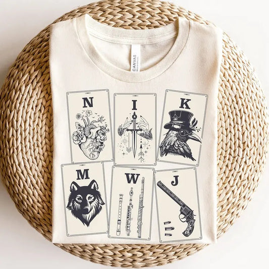 Six of crows shirt, No mourners merch, Ketterdam crow club, Kaz Brekker sweater, Inej sweatshirt, Nina Jesper Matthias,...