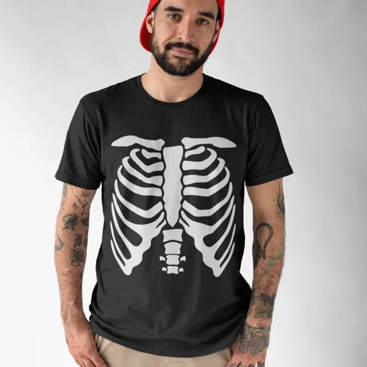 Skeleton Body Tshirt, Halloween T Shirt, Halloween Outfit, Halloween Costume for Men, Mens Halloween Tee, Funny Tshirt, Skeleton Costume Made in USA