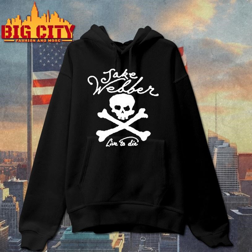 Skull Jake Webber Live To Die Tour 2026 Shirt