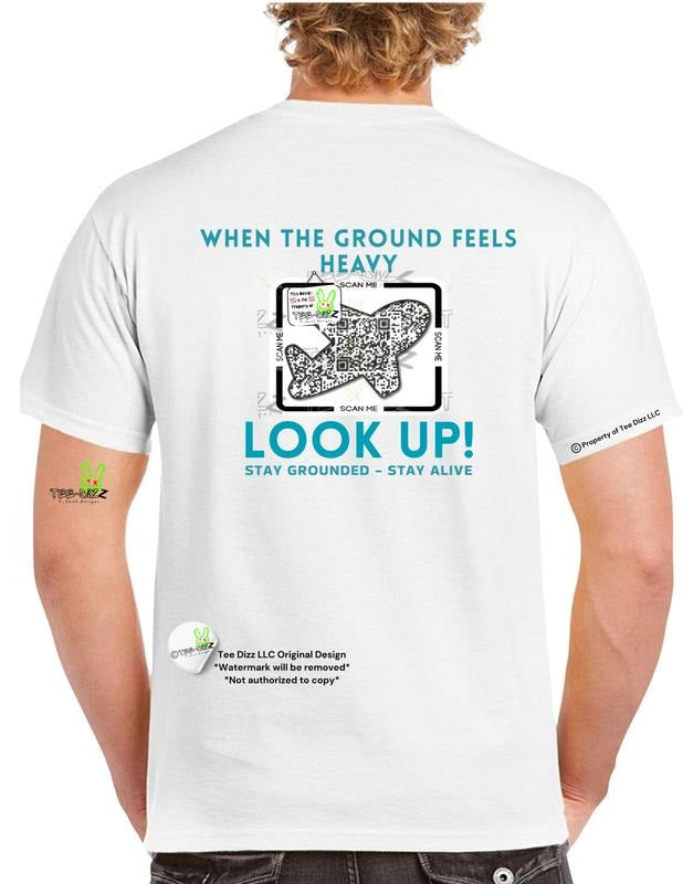 SkyKing QR code with video- Mental Health awareness T-shirt- Unisex Hoodie, Sweatshirt | InkThreadWorks.com
