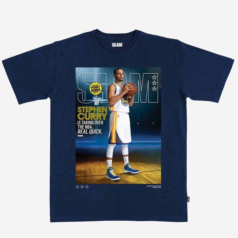 Slam Cover Tee - Stephen Curry (Slam 186) T-Shirt, 100% Cotton Unisex Shirt, Gift For Fan Hoodie, Sweatshirt