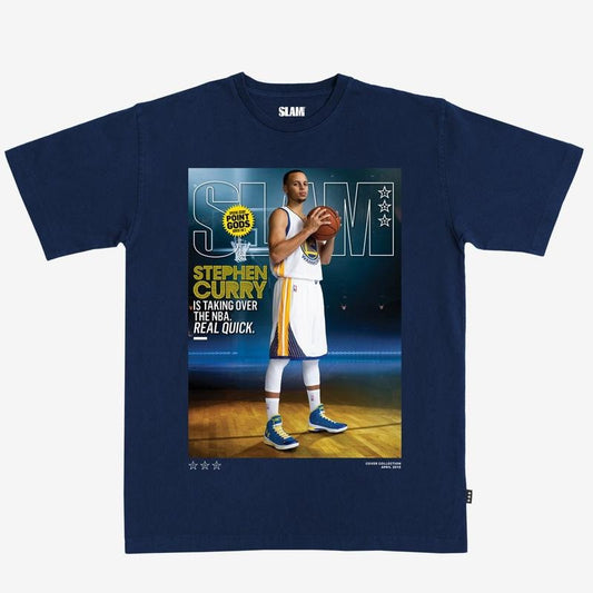 Slam Cover Tee - Stephen Curry (Slam 186) T-Shirt, 100% Cotton Unisex Shirt, Gift For Fan Hoodie, Sweatshirt