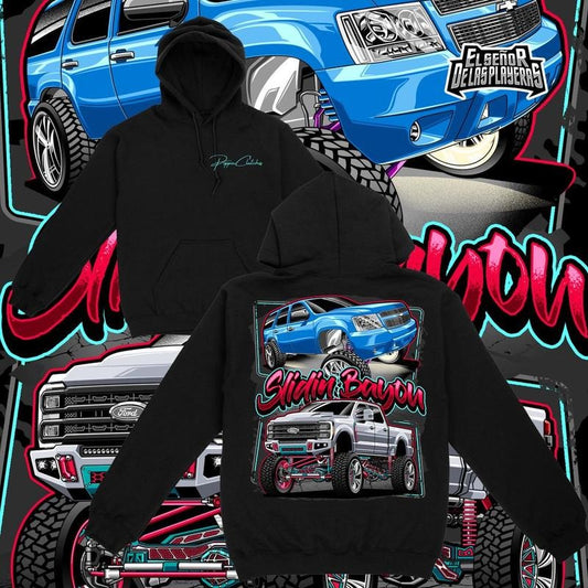 Slidin Bayou T-shirt Sweatshirt Hoodies | InkThreadWorks.com