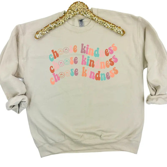 Smile Choose Kindness Sweatshirt 'NLB' T-Shirts, Hoodie | InkThreadWorks.com