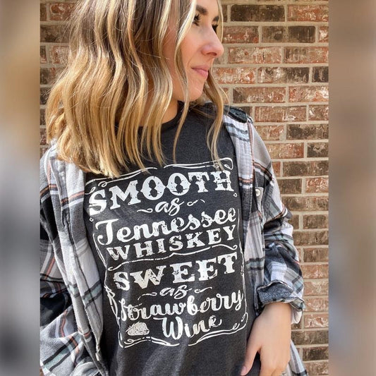 Smooth As Tennessee Whiskey Soft Graphic Tee