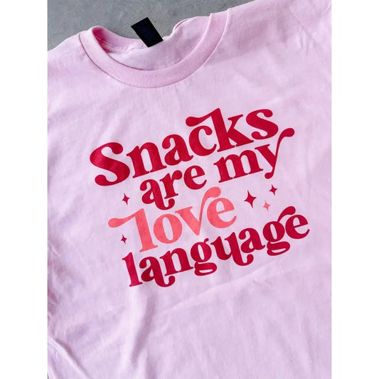 Snacks are my love Graphic Top