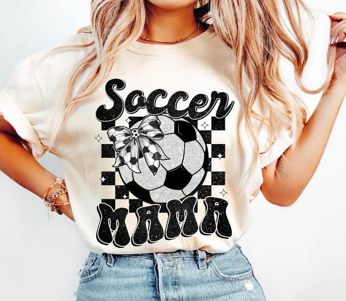 Soccer Mama DTF Transfers - THIS IS NOT A SHIRT Hoodie, Sweatshirt | InkThreadWorks.com