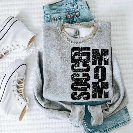 Soccer Mom DTF Transfers - THIS IS NOT A SHIRT Hoodie, Sweatshirt | InkThreadWorks.com
