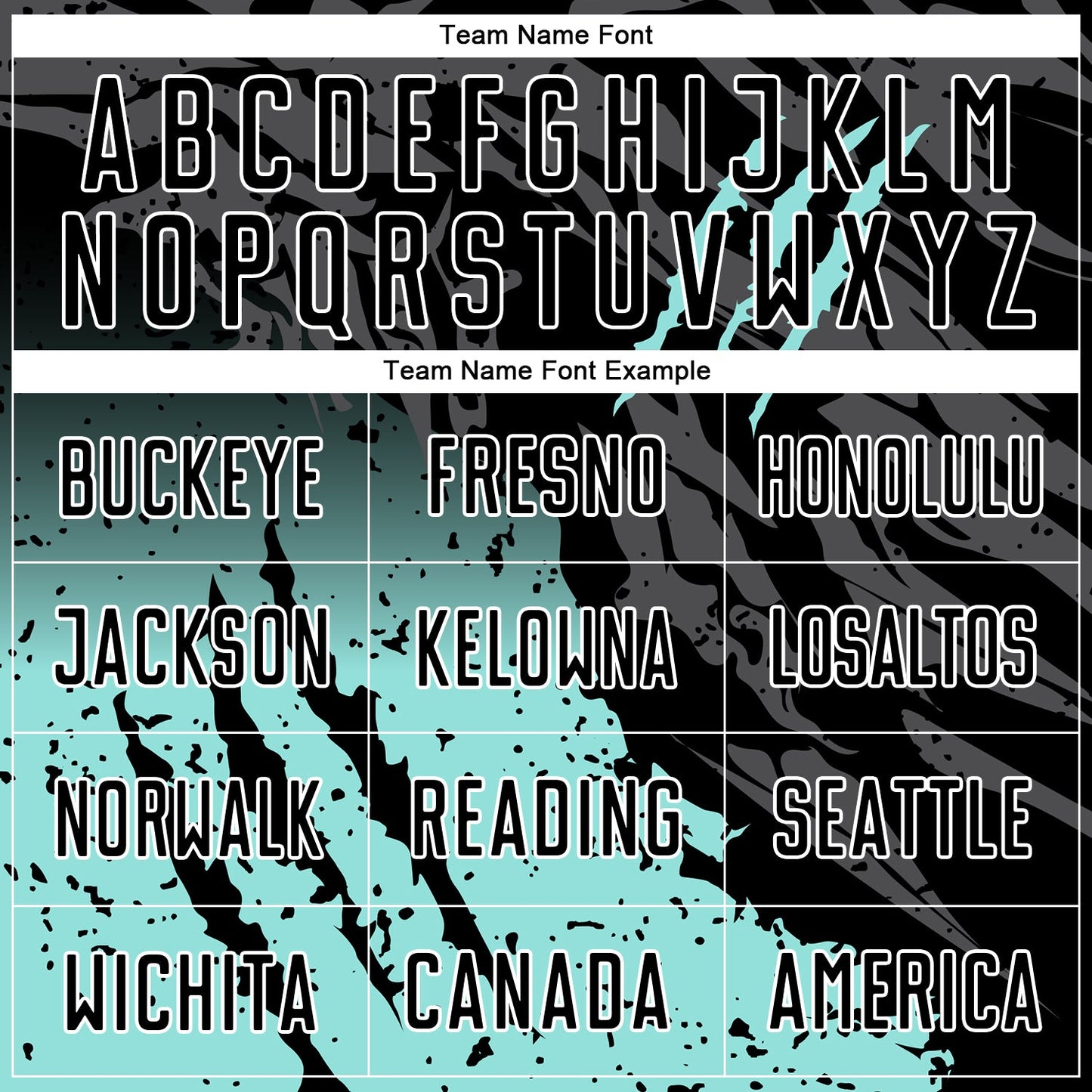 Custom Black Ice Blue-White Gradient Scratch Splash Sublimation Soccer Uniform Jersey