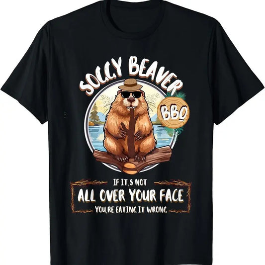 Soggy Beaver BBQ T-Shirt, Graphic Shirt, Trendy Oversized Shirt, Unisex Shirt, Shirt For Men, Shirt For Women, hot trending tiktok 2024
