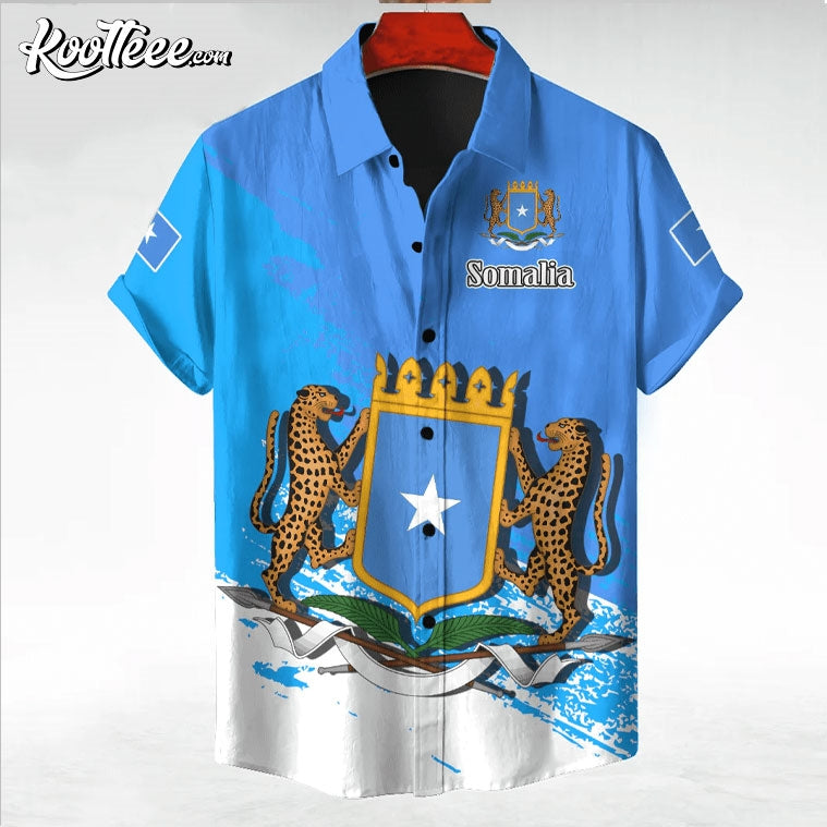 Somalia Coat Of Arms Hawaiian Shirt
