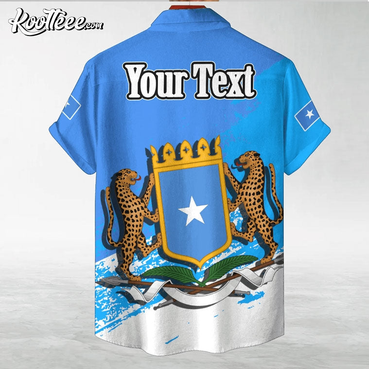 Somalia Coat Of Arms Hawaiian Shirt