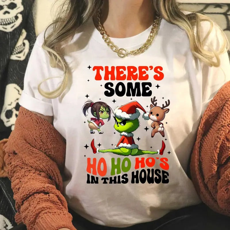 Some Horror in this house Shirt, Hallowen Shirt,  Cute Fall Shirt, Spooky Seasonstyle{n002}2 Hoodie, Sweatshirt