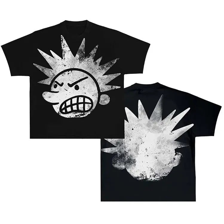 Sopula Casual The Brain Explodes Print Short Sleeve T-Shirt Hoodie, Sweatshirt | InkThreadWorks.com