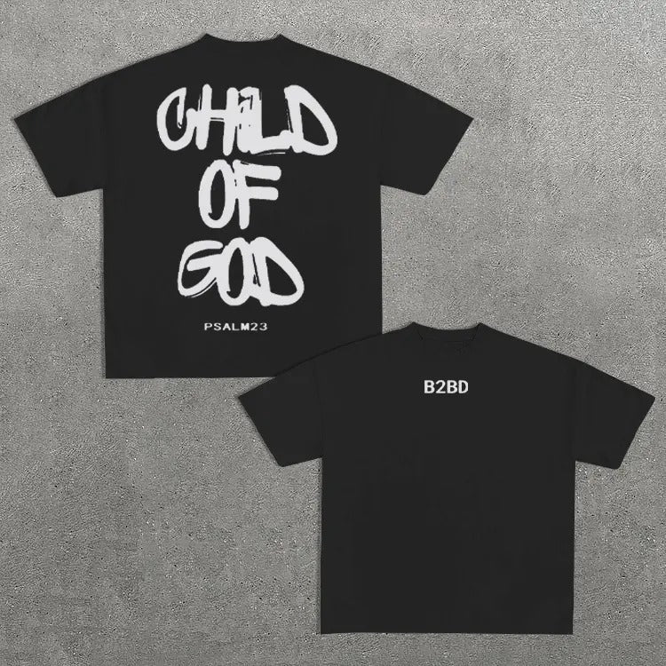 Sopula Child Of God Print  Cotton T-Shirt Hoodie, Sweatshirt | InkThreadWorks.com