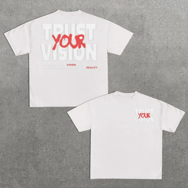 Sopula Trust Your Vision Print Short Sleeve T-Shirt Hoodie, Sweatshirt | InkThreadWorks.com
