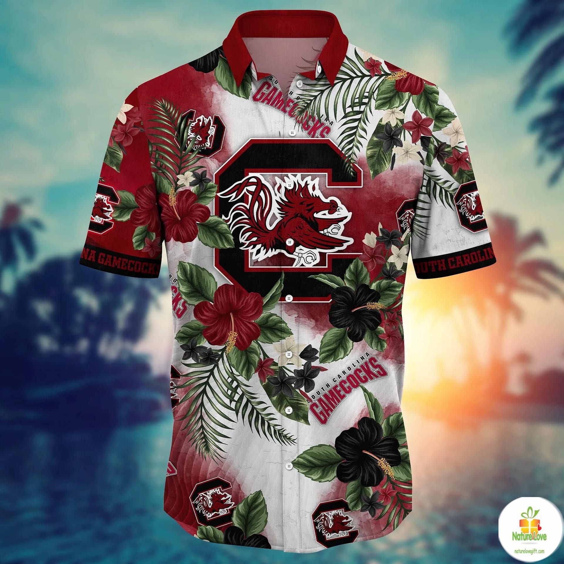 South Carolina Gamecocks NCAA Hawaiian Shirt Summer Aloha Shirt