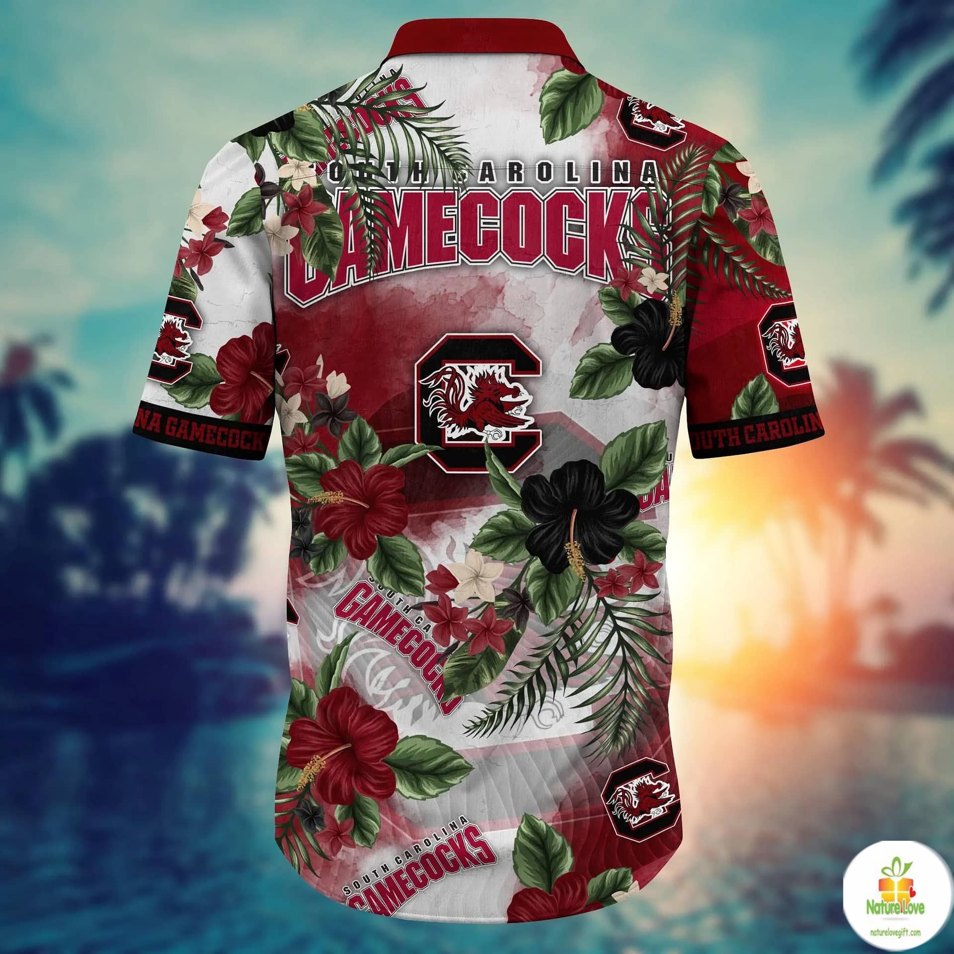 South Carolina Gamecocks NCAA Hawaiian Shirt Summer Aloha Shirt